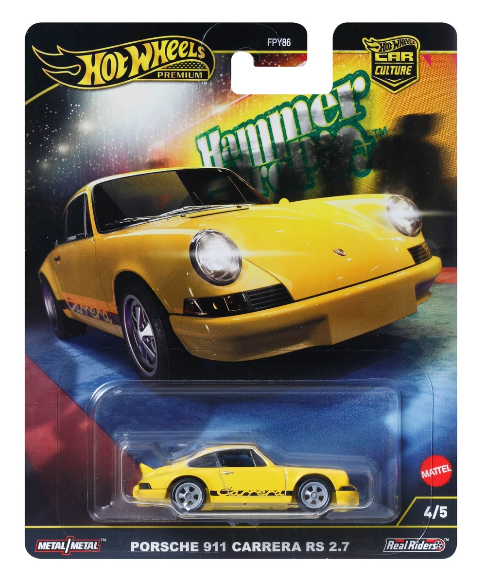 Hot Wheels Premium Car Hammer Drop Porsche 911 Carrera RS 2.7 Bild 1