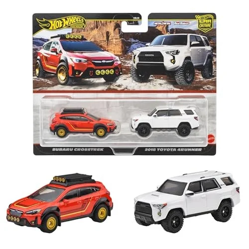 Hot Wheels Premium 2-Pack 2025 Mix 3 Subaru Crosstrek & 18 Toyota 4Runner Bild 1