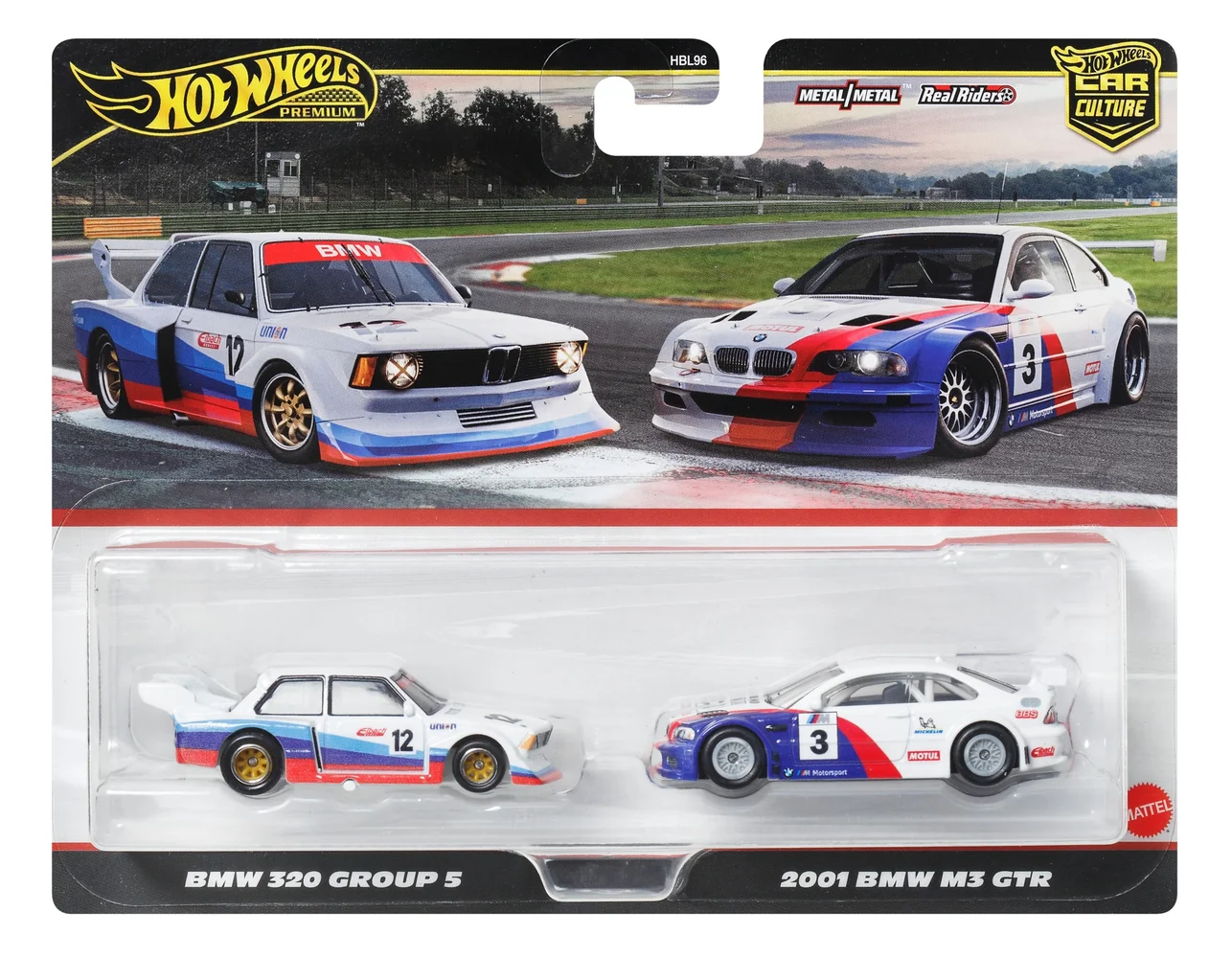 Hot Wheels Premium 2-Pack 2025 Mix 2 BMW E46 GTR & BMW 320 GRP5 Bild 1