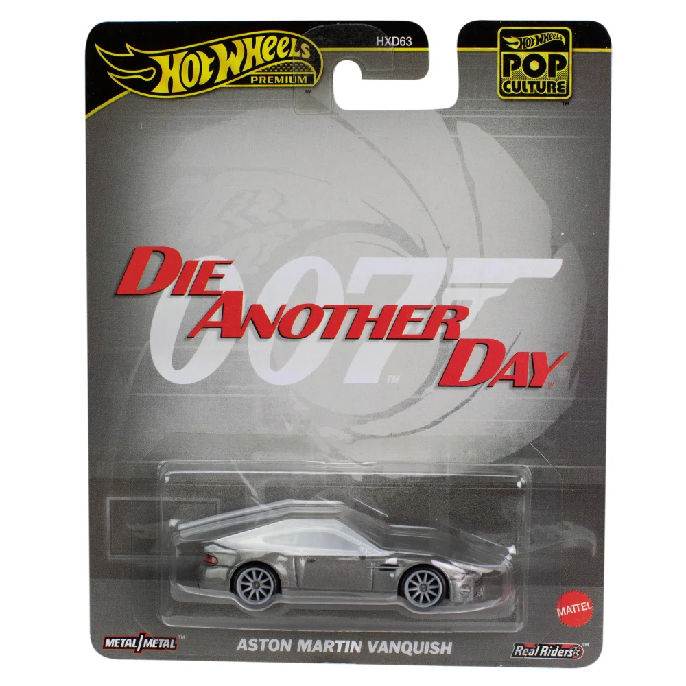 Hot Wheels Premium Pop Culture James Bond Aston Martin Vanquish (Die Another Day) Bild 1