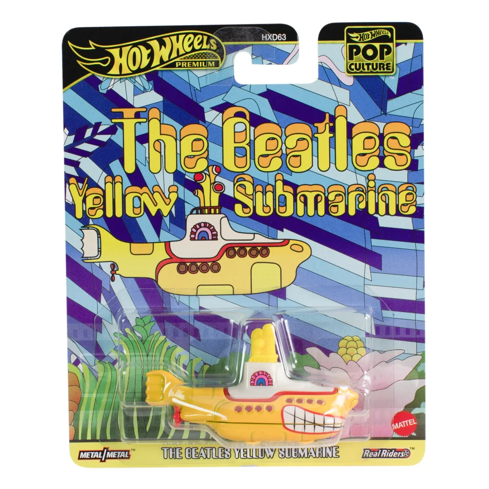 Hot Wheels Premium Pop Culture The Beatles Yellow Submarine Bild 1