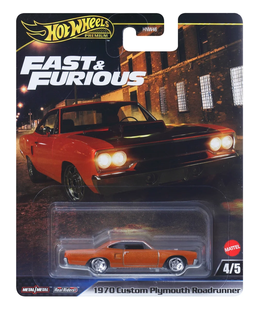 Hot Wheels Premium Fast & Furious Mix 3 70 Plymouth Roadrunner Bild 1