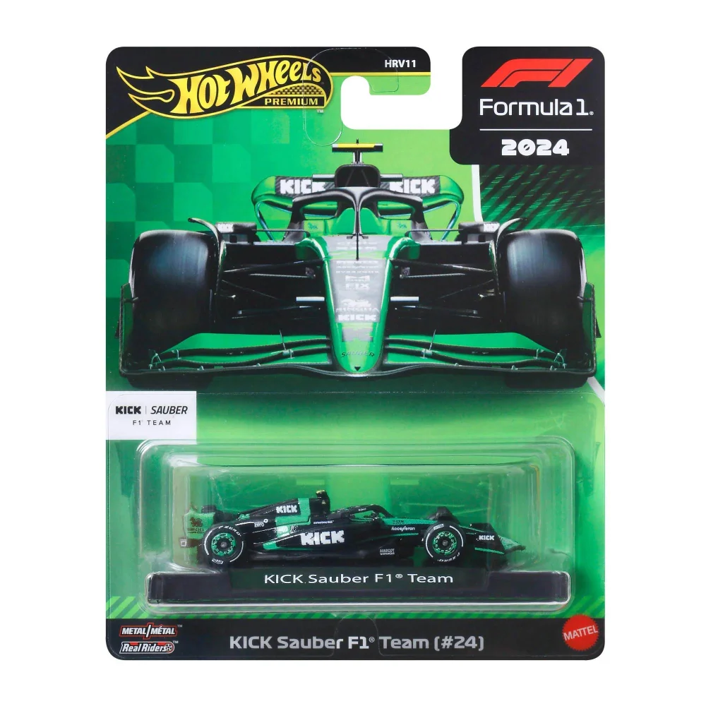 Hot Wheels Premium F1 Kick Sauber Zhou Guanyu #24 Bild 1