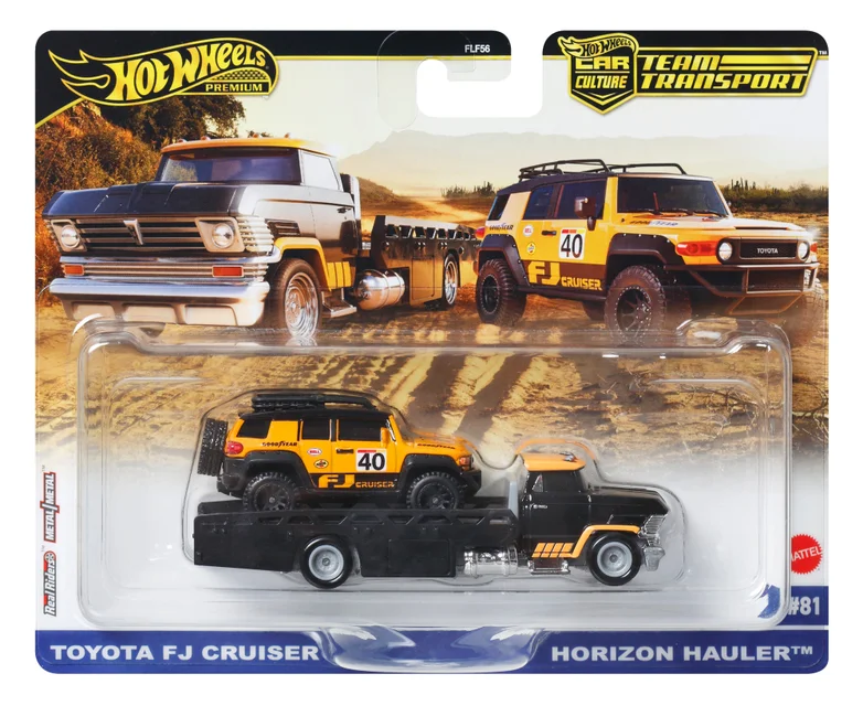 Hot Wheels Premium Team Transport Mix 3 Toyota FJ Cruiser