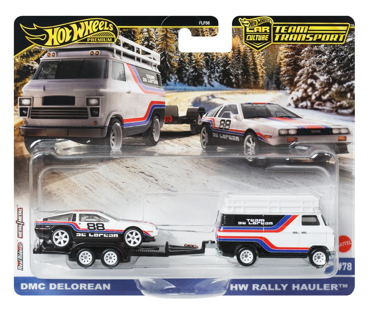 Hot Wheels Premium Team Transport Mix 2 DeLorean DMC12 Bild 1