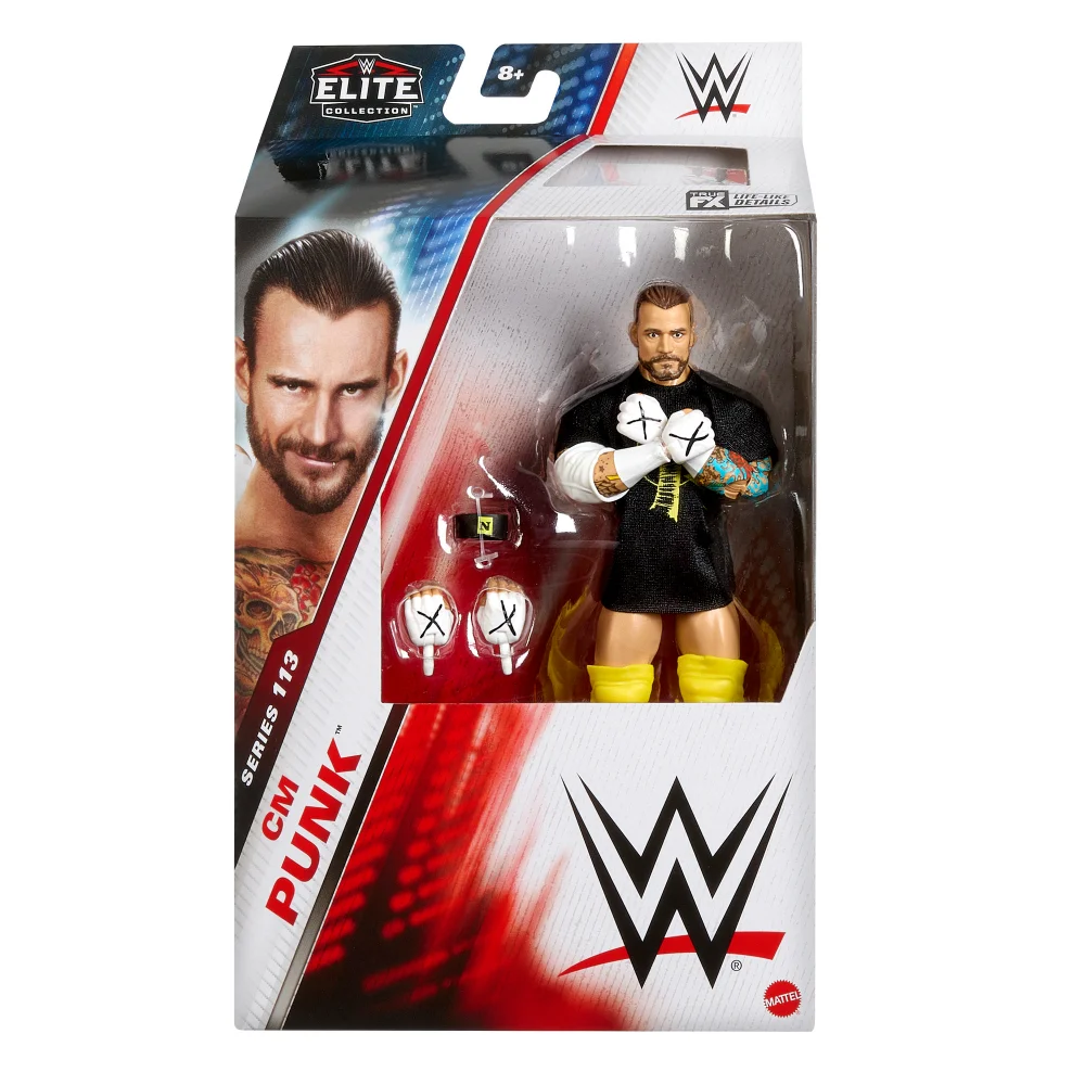 WWE Elite Series 113 CM Punk Action Figure (6") Bild 1