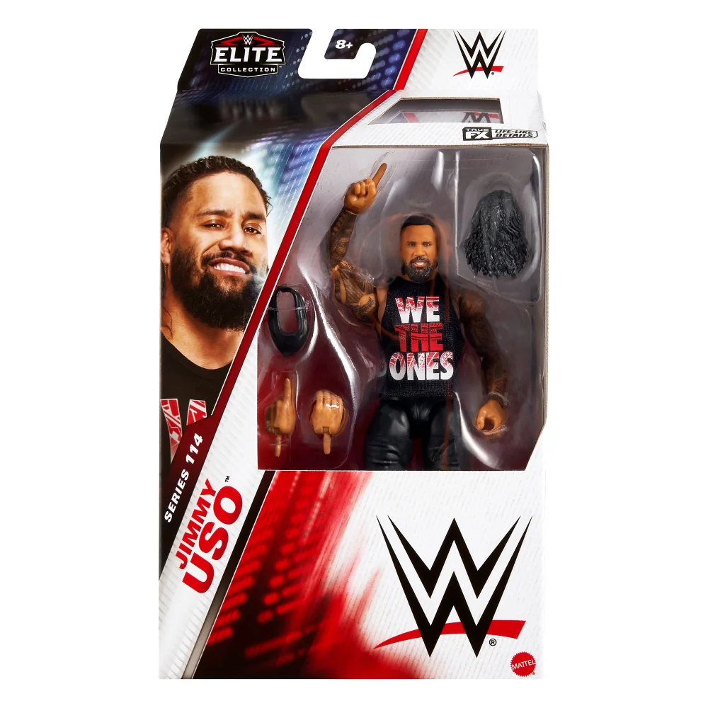 WWE Elite Series 114 Jimmy Uso Action Figure (6") (Chase Available) Bild 1
