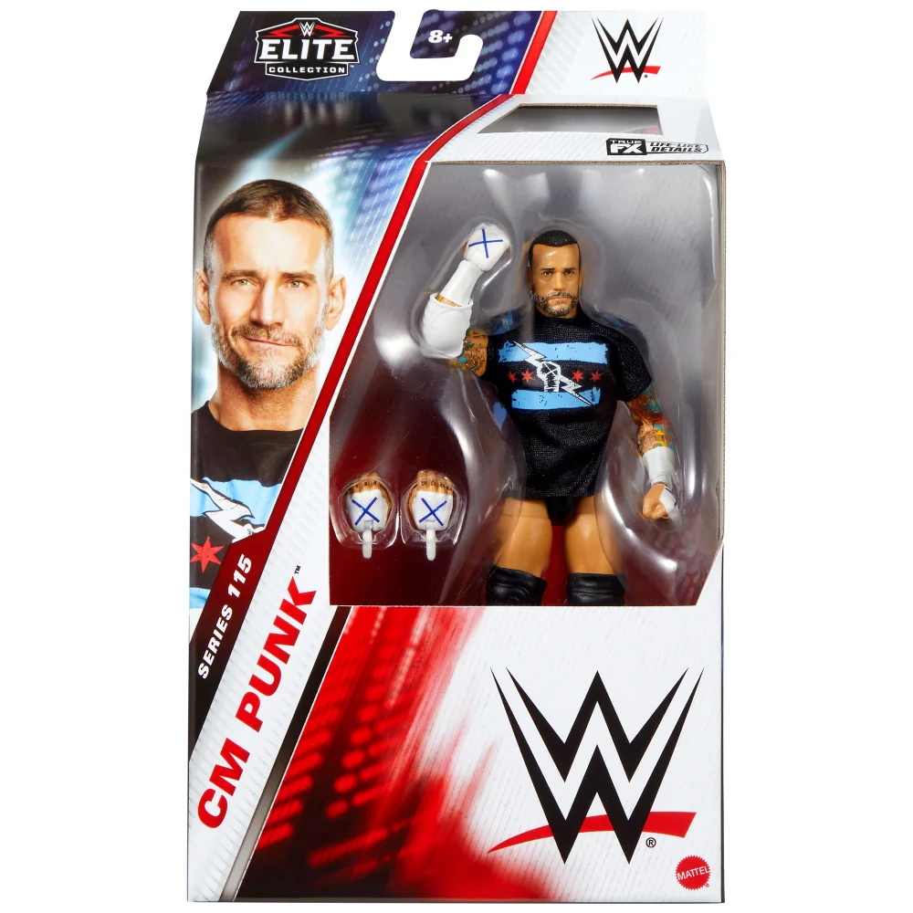 WWE Elite Series 115 CM Punk Action Figure (6") Bild 1
