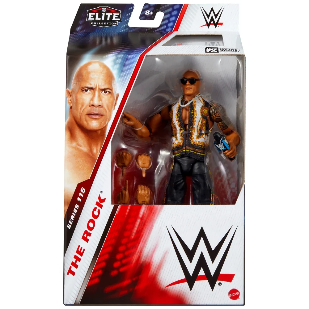 WWE Elite Series 115 The Rock Action Figure (6") Bild 1