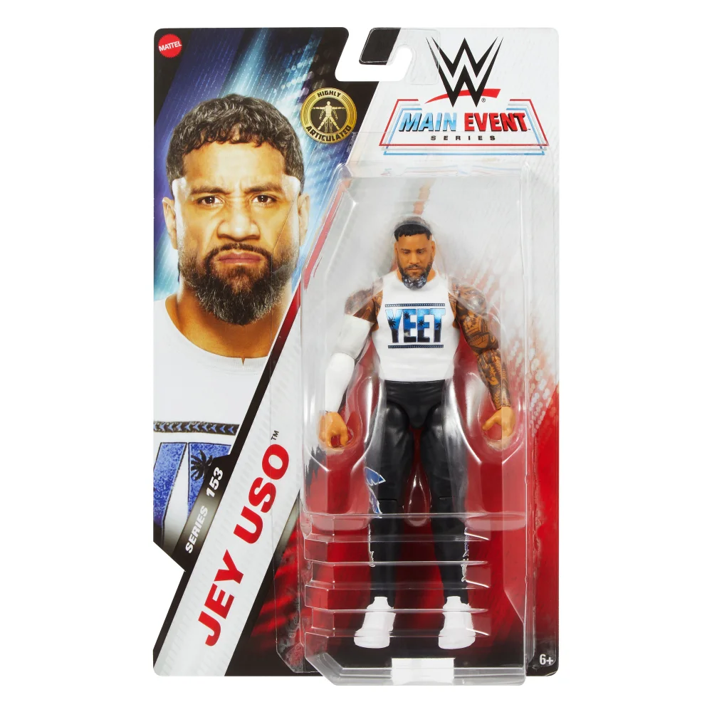 WWE Main Event Series 153 Jey Uso Action Figure (6"") Bild 1