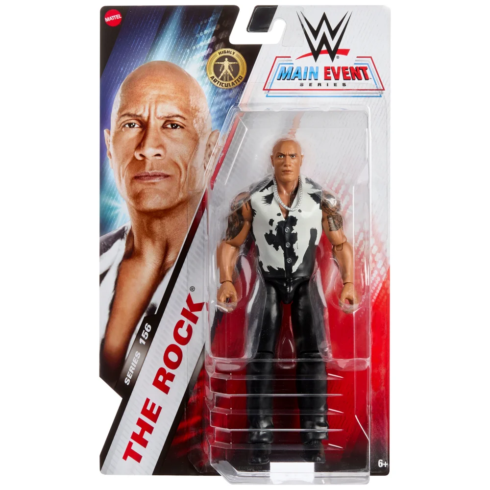 WWE Main Event Series 156 The Rock Action Figure (6"") Bild 1