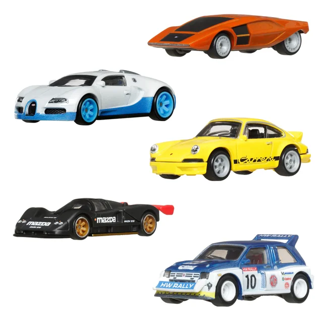 Hot Wheels Premium Car Culture Hammer Drop Complete 5-Pack Bundle