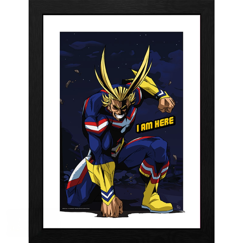 My Hero Academia All Might 30 x 40cm Framed Collector Print Bild 1