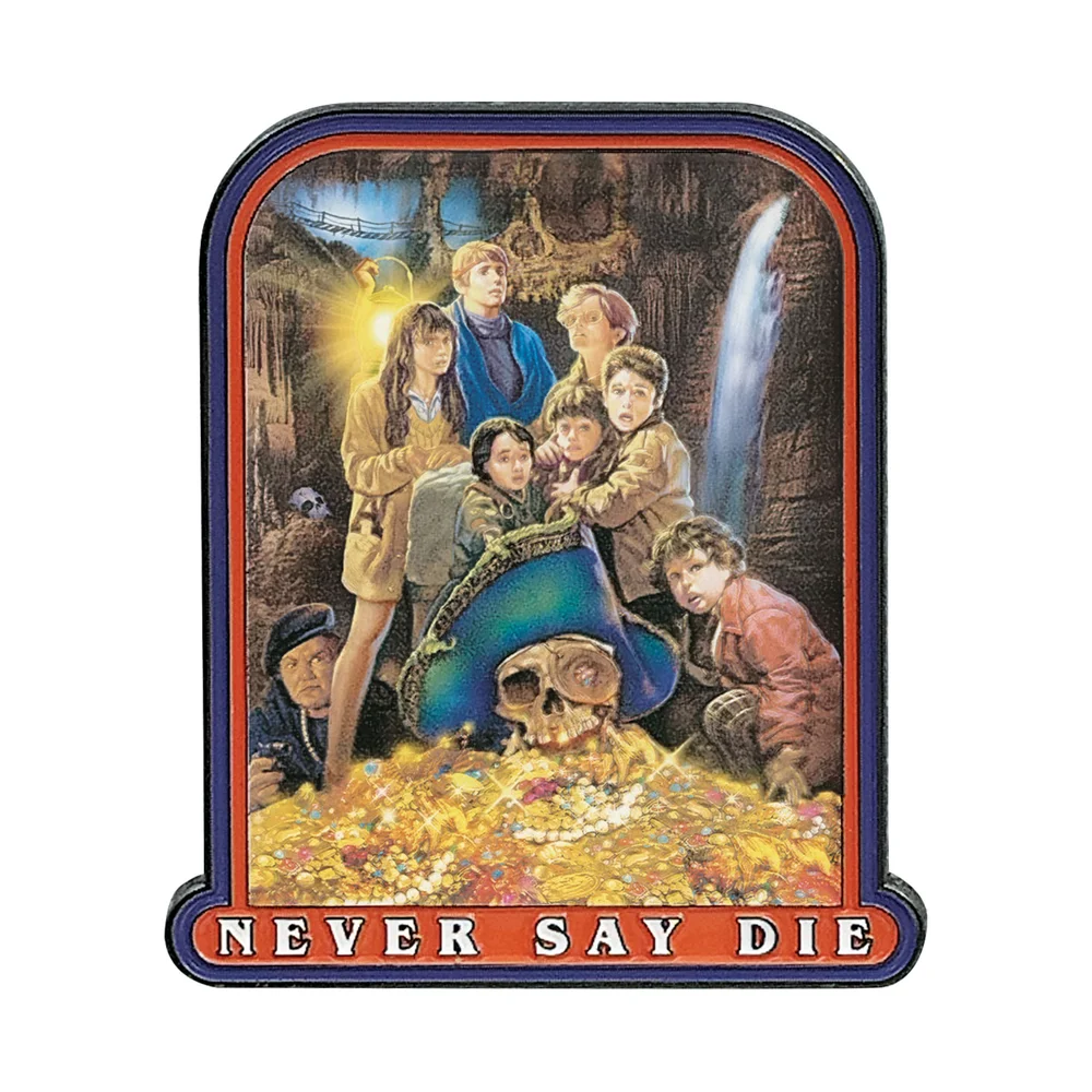The Goonies 40th Anniversary Never Say Die Pin Badge Bild 1