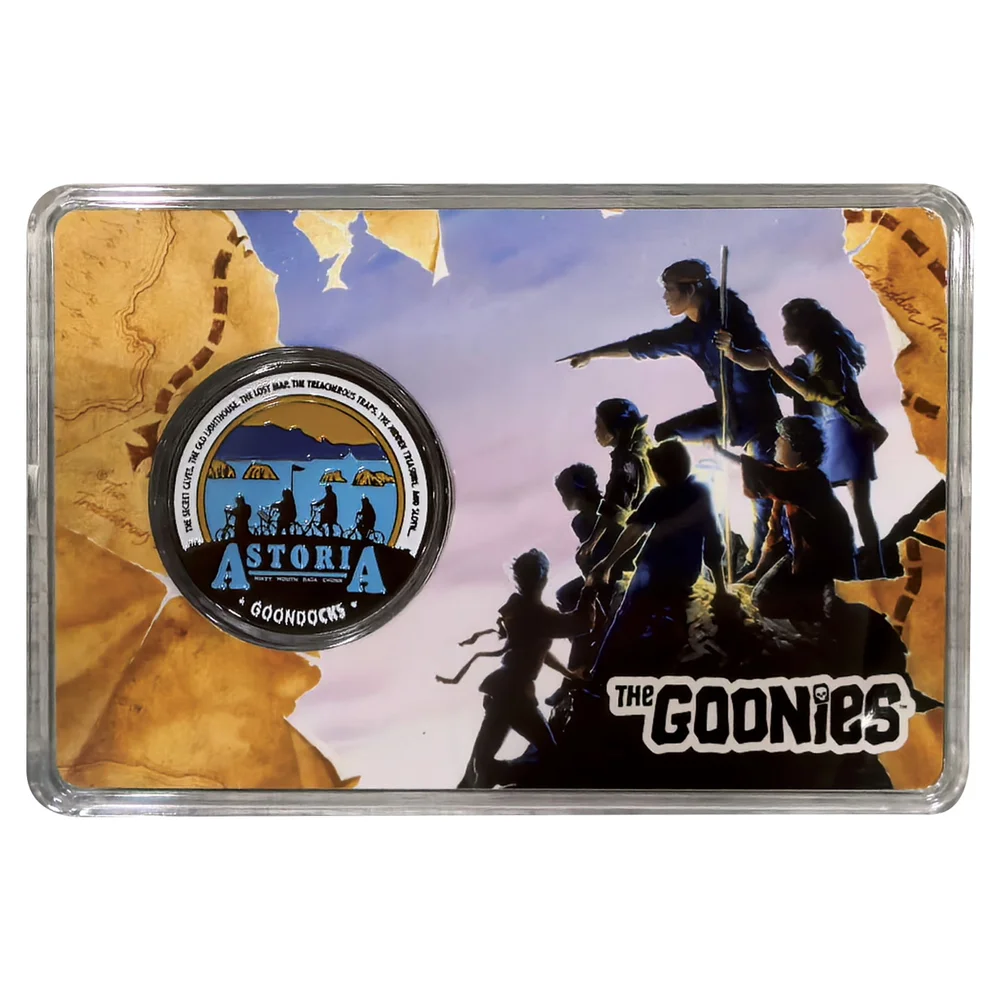 The Goonies 40th Anniversary Presentation Coin Bild 1