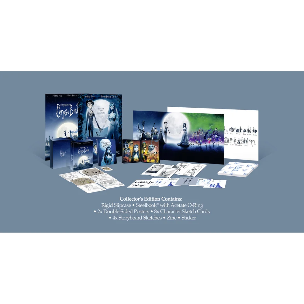 Corpse Bride 4K Ultra HD Collector's Edition with SteelBook Bild 1