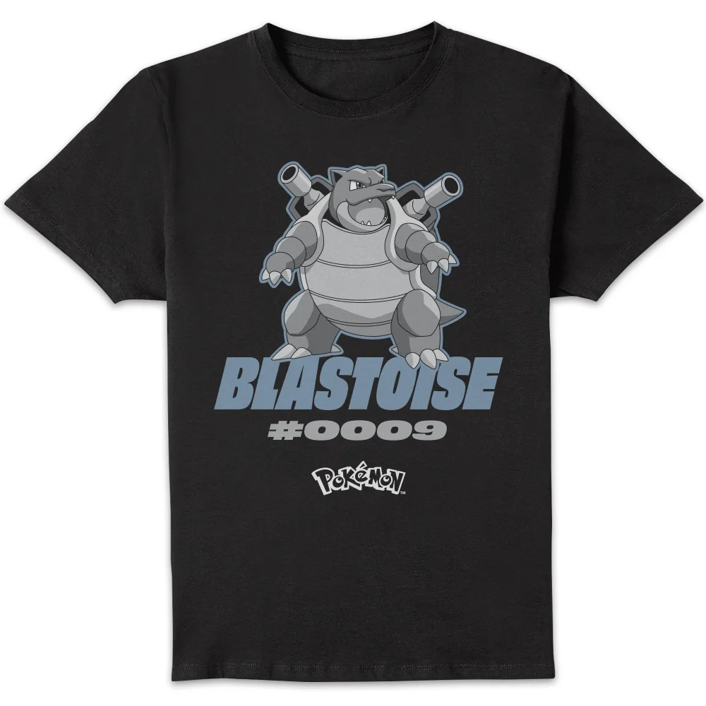 Pokémon Blastoise Unisex T-Shirt - Black - XL Bild 1