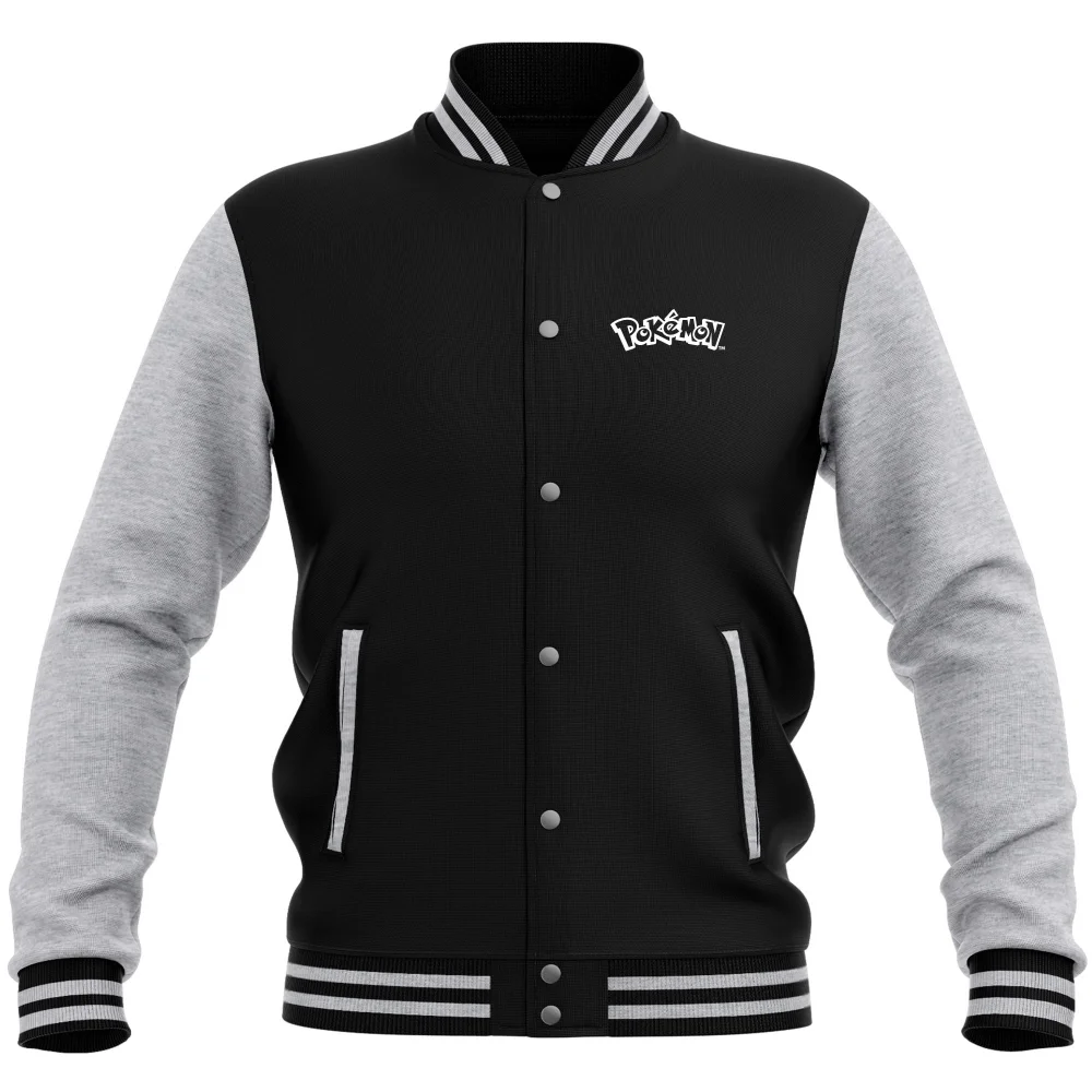 Pokémon Blastoise Unisex Varsity Jacket - Black/Grey - S Bild 1