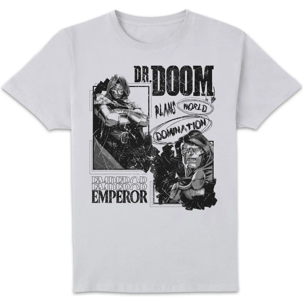 Marvel World Domination Unisex T-Shirt - White - S Bild 1