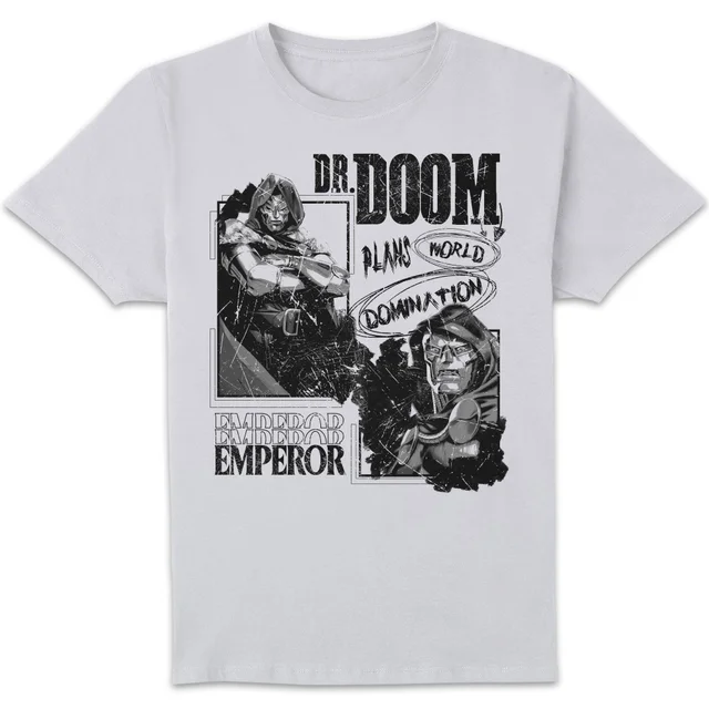 Marvel World Domination Unisex T-Shirt - White