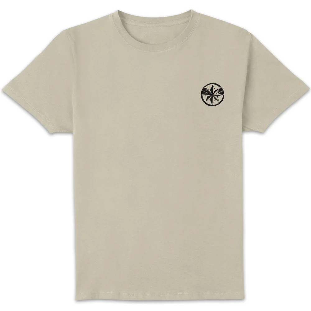 Marvel Captain Marvel Linocut Unisex T-Shirt - Cream - XL Bild 1