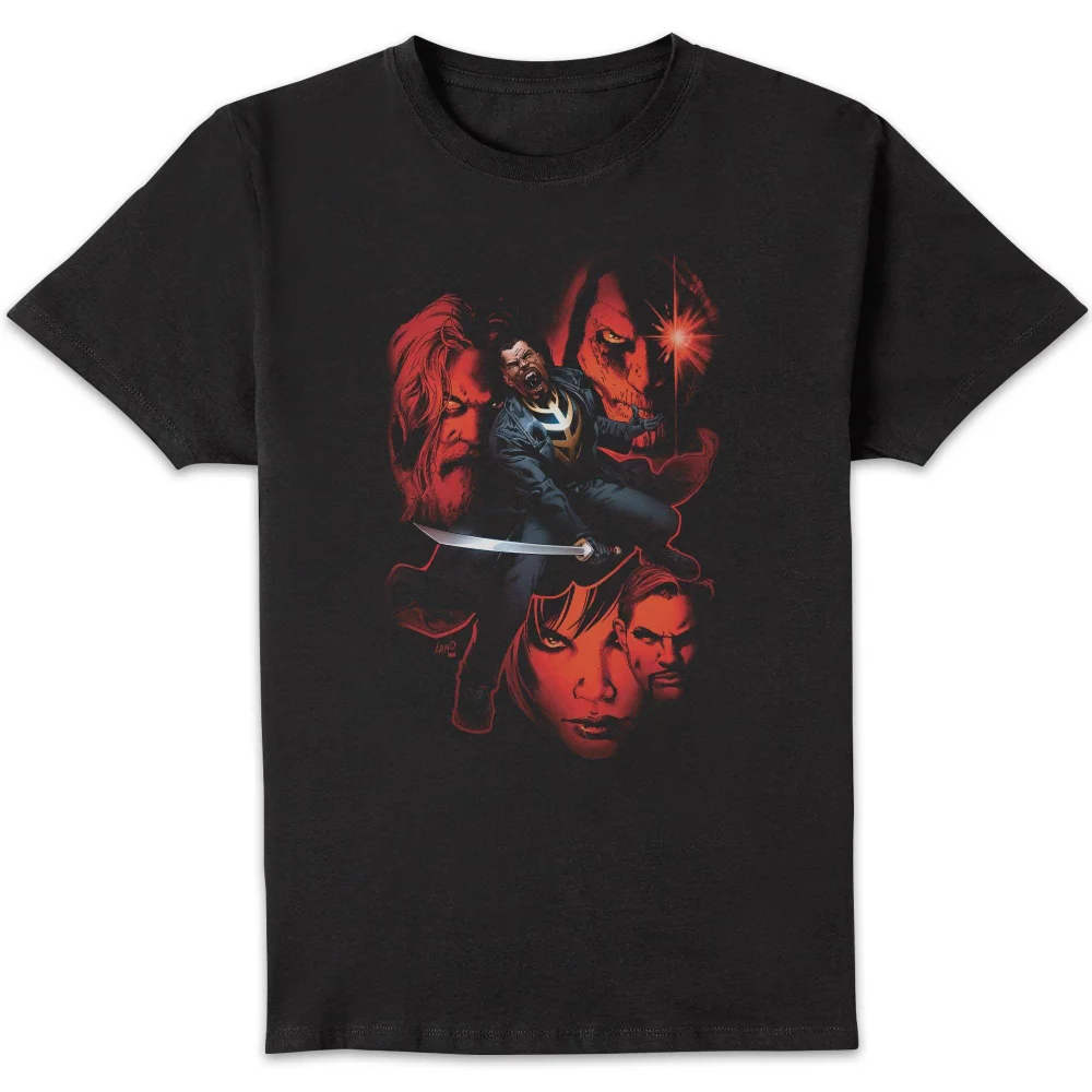 Marvel Blade Montage Unisex T-Shirt - Black - S Bild 1
