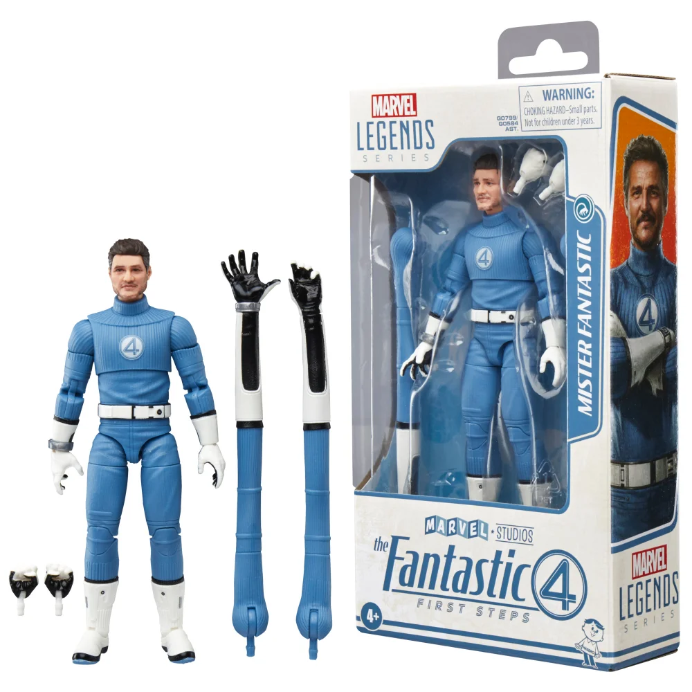 Hasbro Marvel Legends Series Mister Fantastic, The Fantastic Four: First Steps 6" Action Figure Bild 1