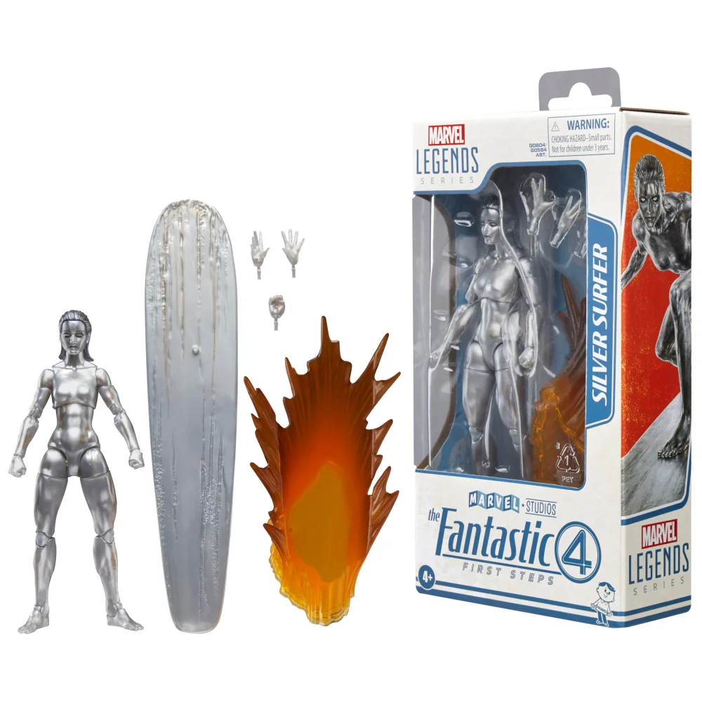 Hasbro Marvel Legends Series Silver Surfer, The Fantastic Four: First Steps 6" Action Figure Bild 1