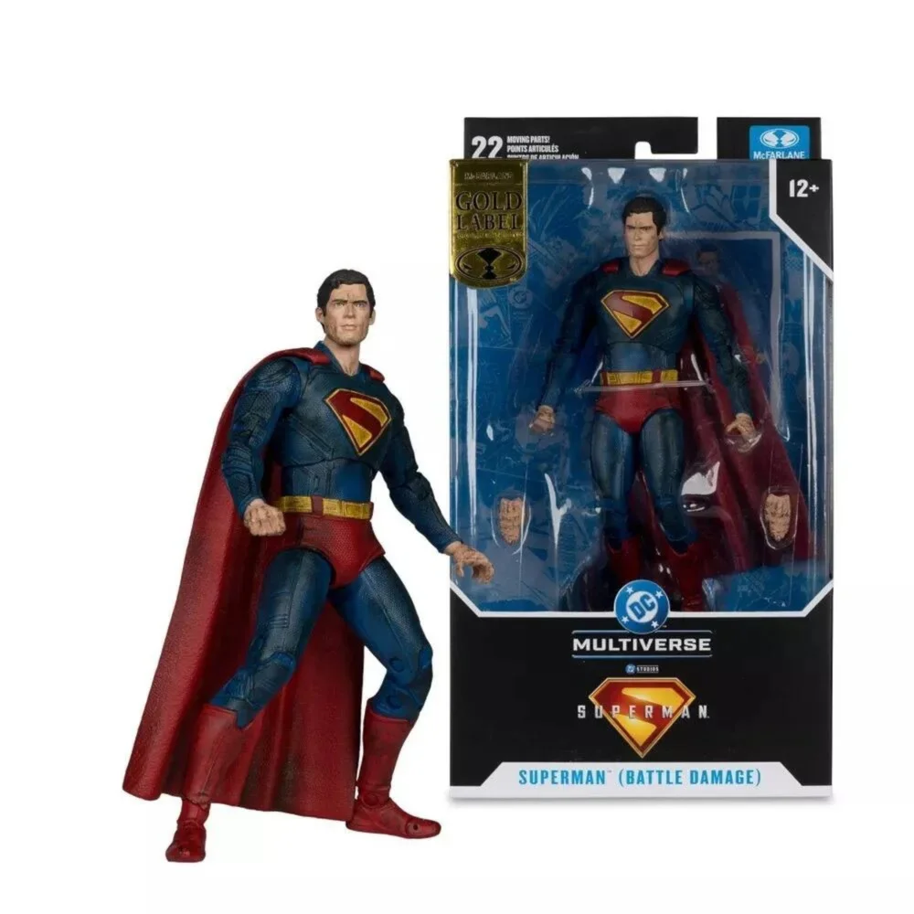 McFarlane Toys DC Comics Superman Movie Superman Battle Damage (Gold Label) Action Figure 7" Bild 1