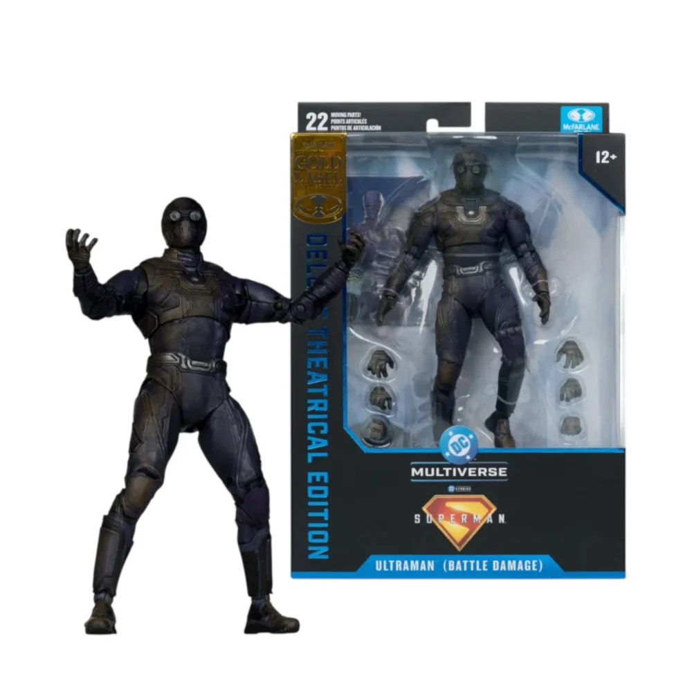 McFarlane Toys DC Comics Superman Movie Ultraman Battle Damage Deluxe Action Figure 7" (Gold Label) Bild 1