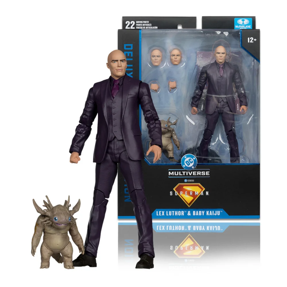 McFarlane Toys DC Comics Superman Movie Lex Luther with Baby Kaiju Deluxe Action Figure 7" Bild 1