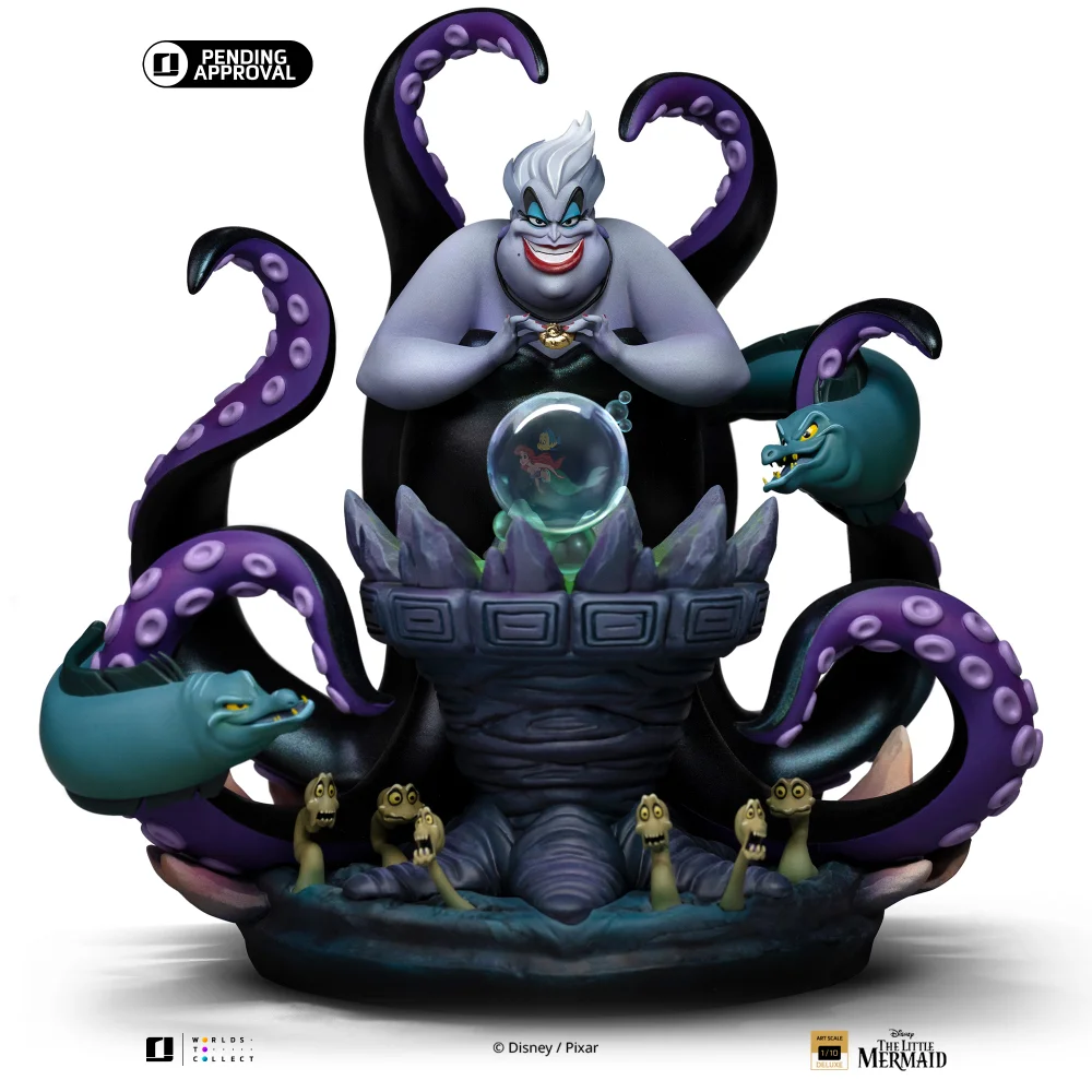 Iron Studios Disney's Villains Ursula Deluxe Art Scale 1/10 Statue Bild 1