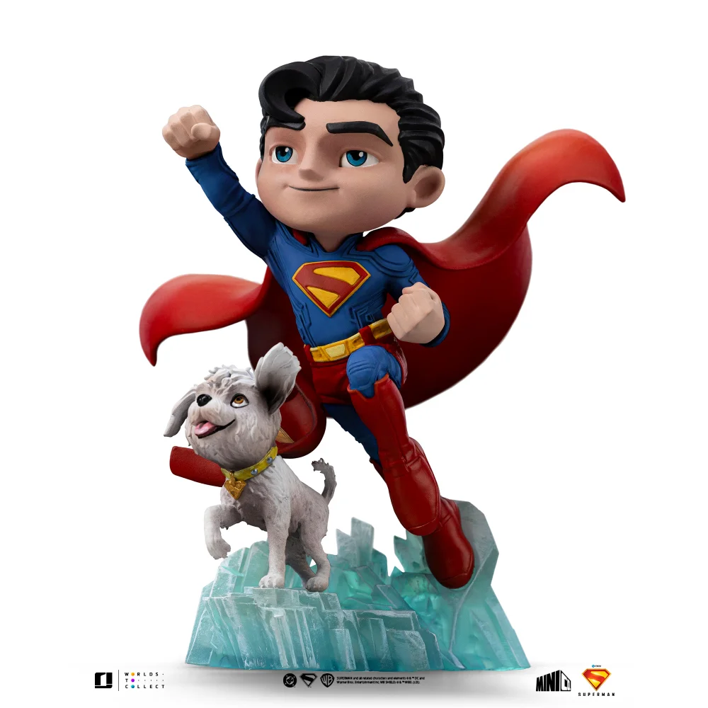 Iron Studios Superman Legacy Superman & Krypto MiniCo Statue Bild 1