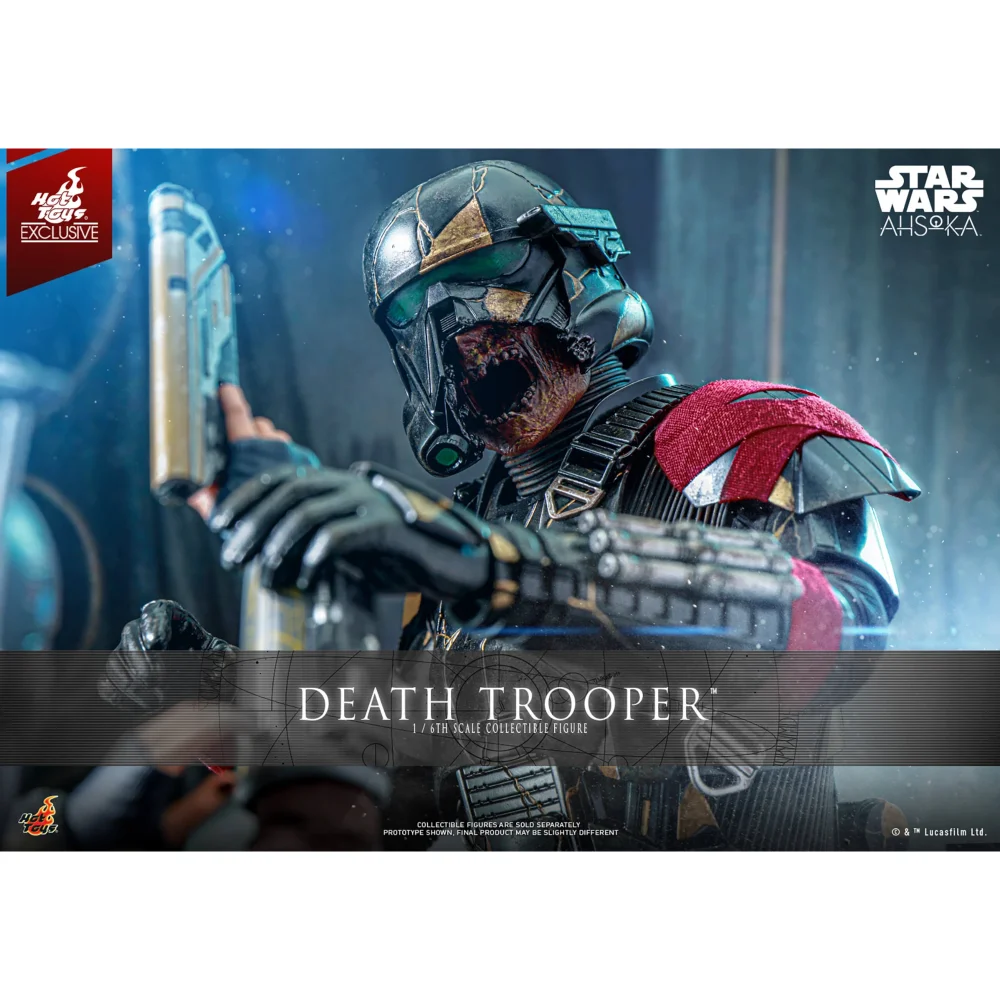 Hot Toys Star Wars Ahsoka Death Trooper 1/6th Scale Collectible Figure (31cm) Bild 1