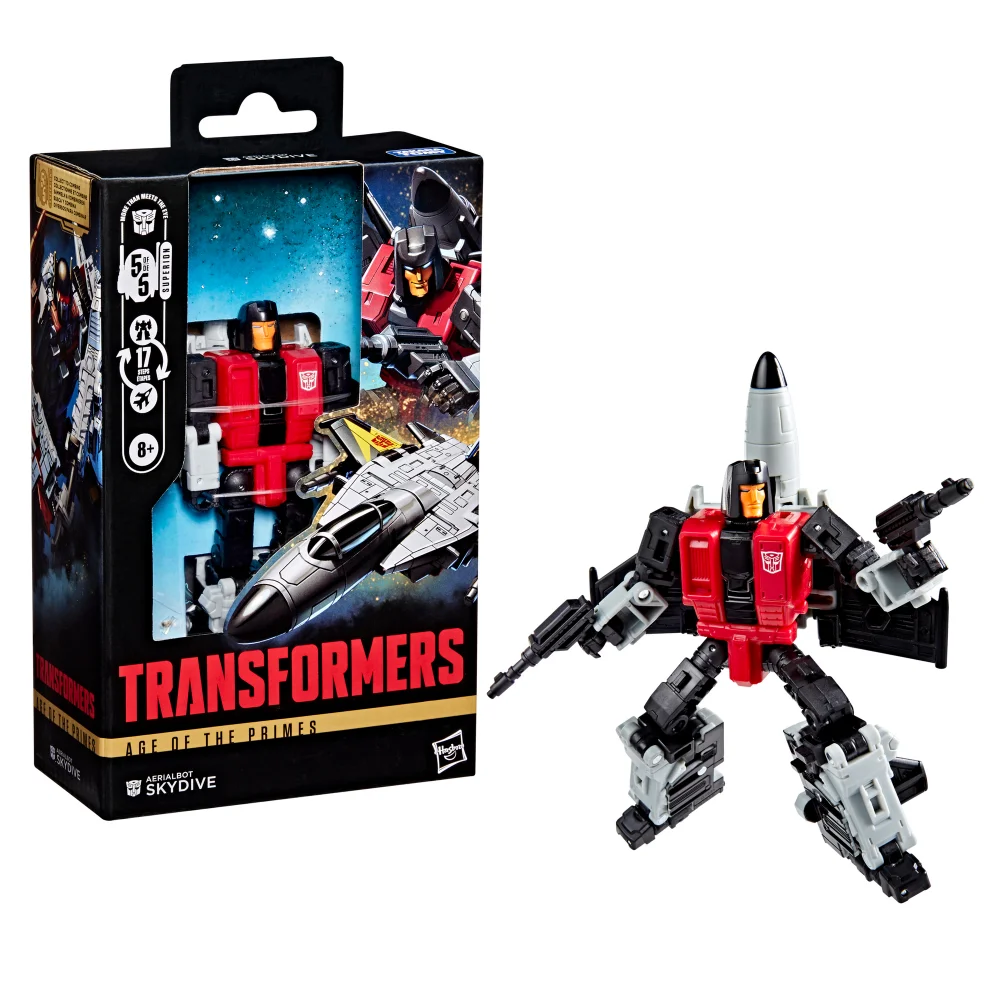 Hasbro Transformers Toys Age of the Primes Aerialbot Skydive 5.5" Action Figure, 8+ Bild 1