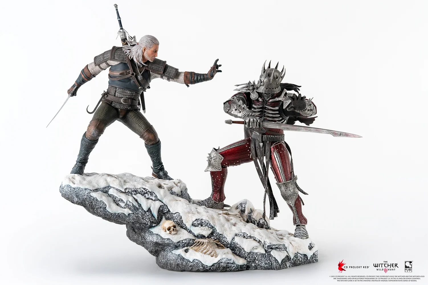 PureArts The Witcher : Geralt vs Eredin 1/6 Scale Diorama Bild 1