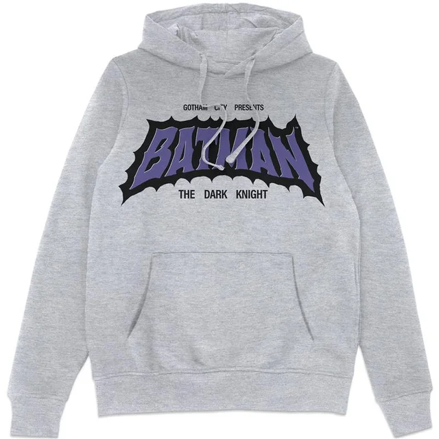 DC Comics Batman Dark Knight Hoodie - Grey
