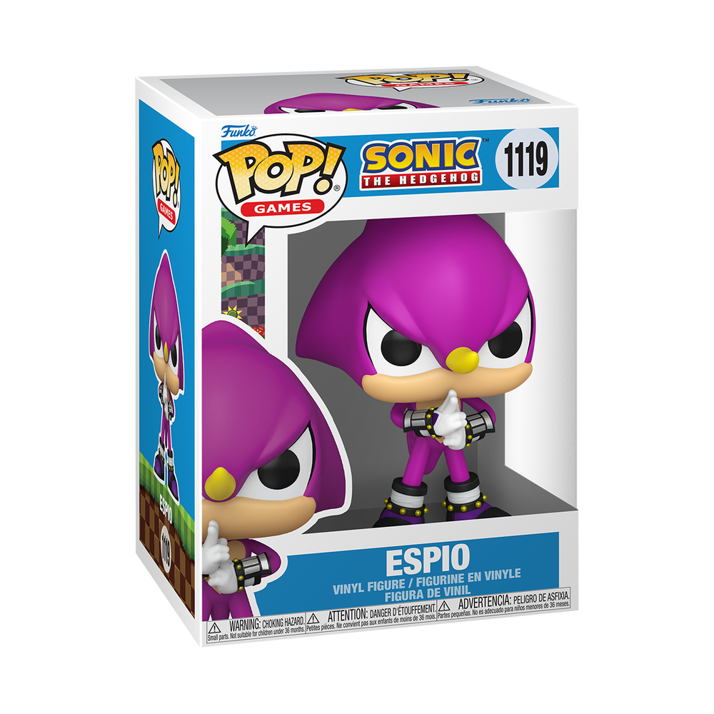 Sonic Espio the Chameleon Funko Pop! Vinyl Bild 1