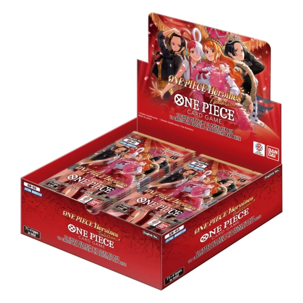 One Piece Card Game: Heroines Edition Booster Pack Box (EB-03)(24 Packs) Bild 1