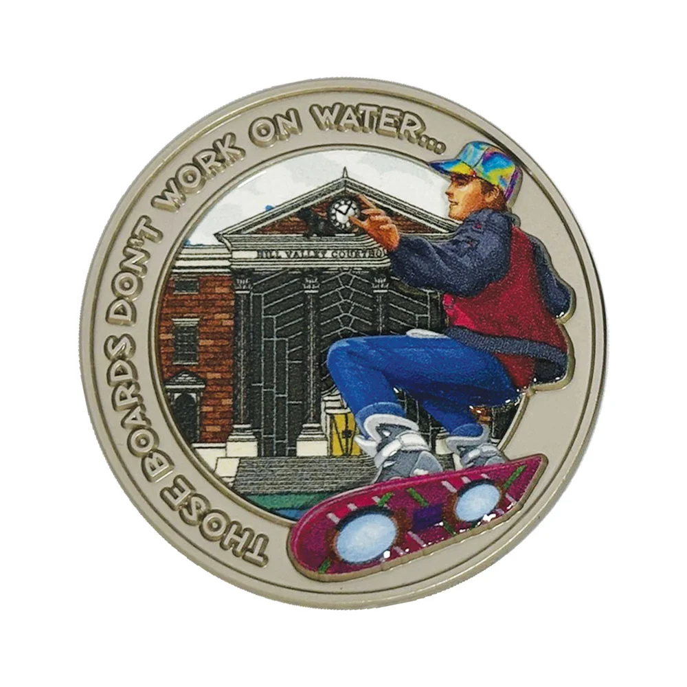 Back to the Future Hoverboard Coin Bild 1