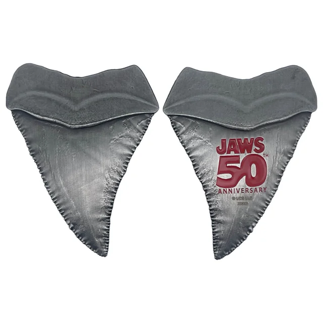 Jaws 50th Anniversary Shark Tooth Medallion