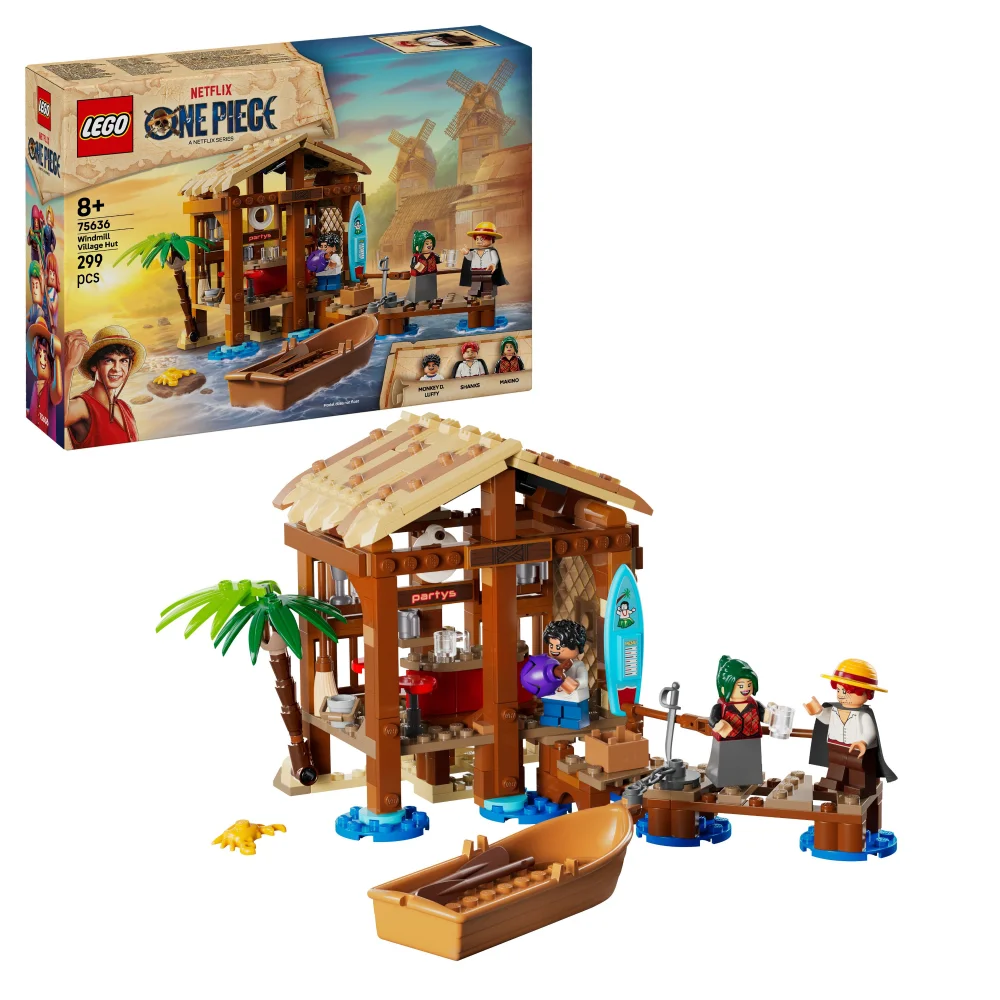 LEGO® ONE PIECE Windmill Village Hut Building Kit 75636 Bild 1