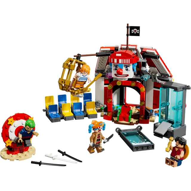 LEGO® ONE PIECE Buggy the Clown’s Circus Tent Model Building Kit 75637