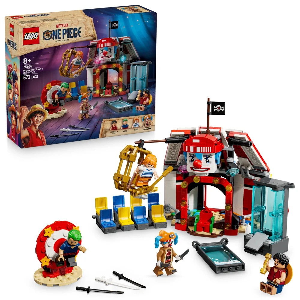 LEGO® ONE PIECE Buggy the Clown’s Circus Tent Model Building Kit 75637 Bild 1