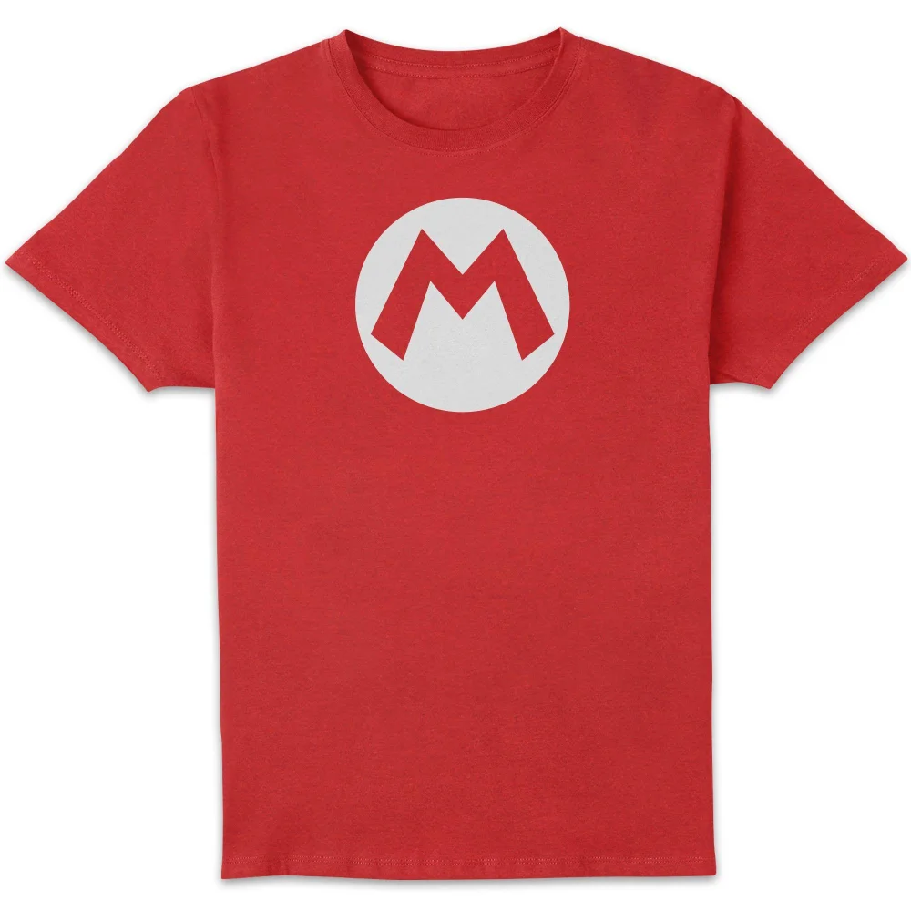 Nintendo Super Mario Badge Unisex T-Shirt - Red - S Bild 1