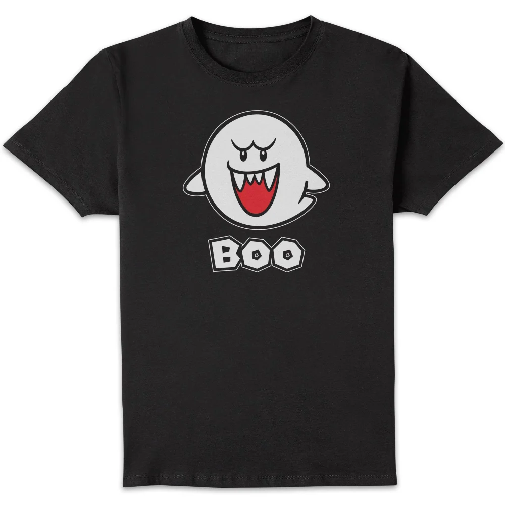 Nintendo Super Mario Boo Unisex T-Shirt - Black - 3XL Bild 1