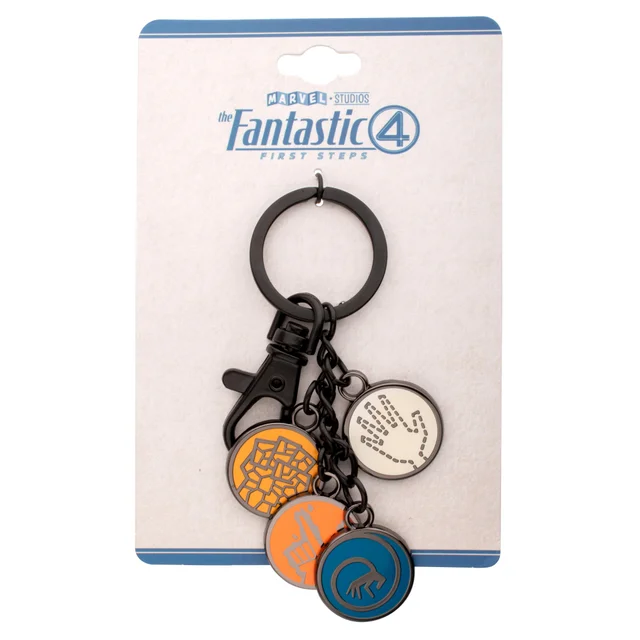 The Fantastic Four: First Steps Enamel Icon Keychain