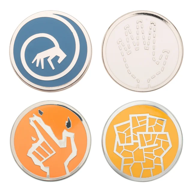 The Fantastic Four: First Steps Symbols Enamel Pin Set