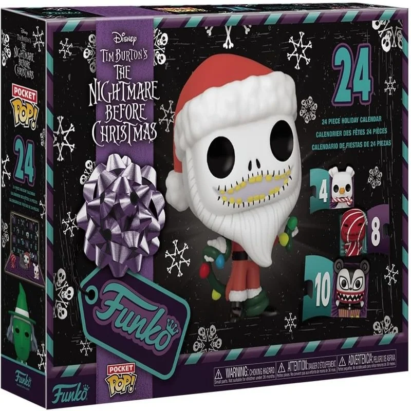 The Nightmare Before Christmas 2025 Edition Funko Pocket Pop! 24-Day Countdown Calendar Bild 1