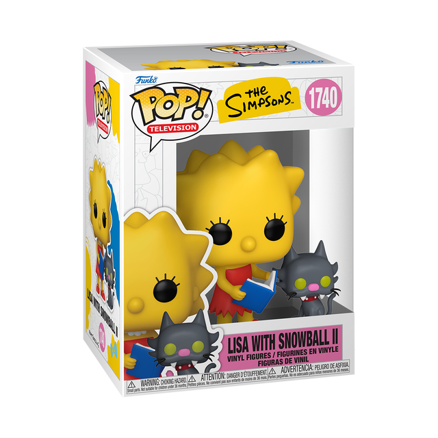 The Simpsons S11 Lisa & Snowball Funko Pop Vinyl